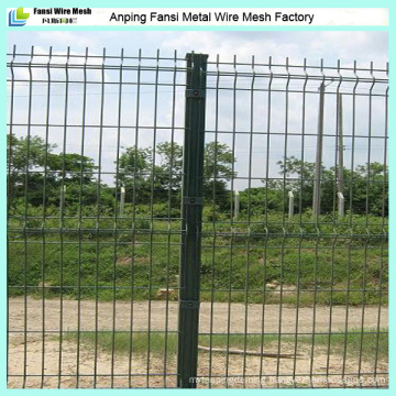 Nylofor 3D V-Shaped Bend Wire Mesh Fence Covered with Polymer